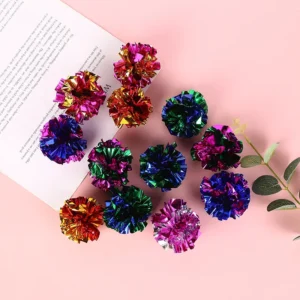10-Pack Cat Ringing Paper Balls