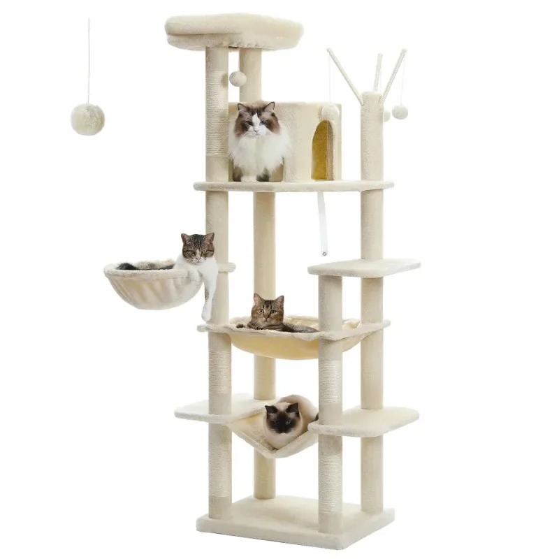 69" Multi-Level Cat Tree - Image 3