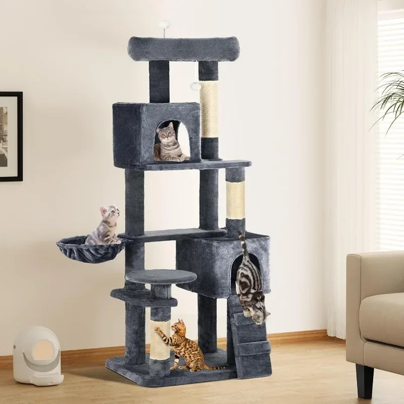 70.8" Multi-Level Cat Tower - Image 2