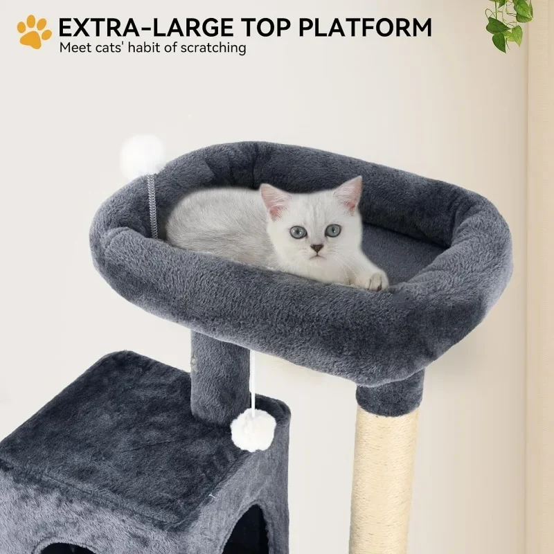 70.8" Multi-Level Cat Tower - Image 3