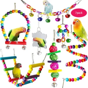 7-Piece Bird Toy Set
