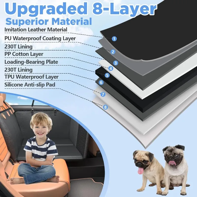 Waterproof Dog Seat Extender Cover - Image 4