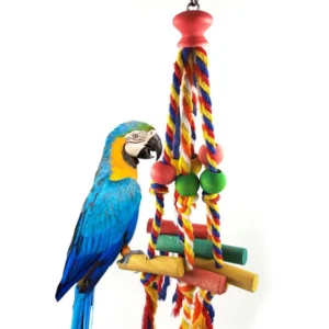 Bird Chewing Toy – Durable Cotton Rope Parrot Training Toy