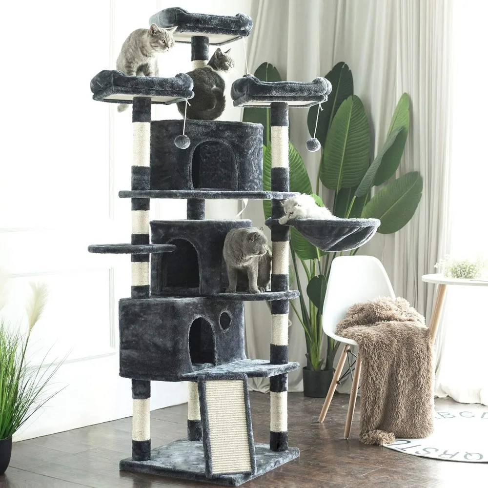 Cat Tower with Caves & Perches - Image 2