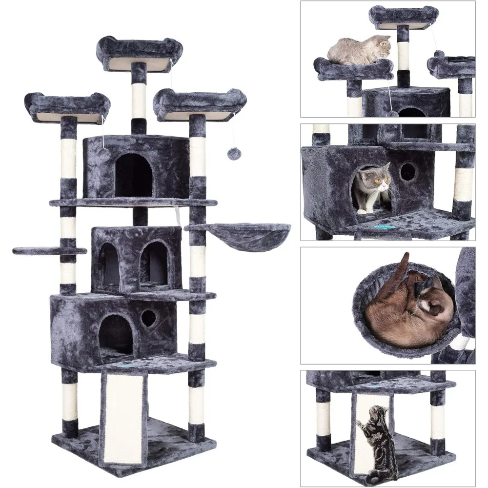 Cat Tower with Caves & Perches - Image 5