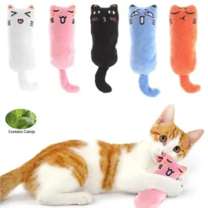 Catnip Plush Thumb Pillow Toy