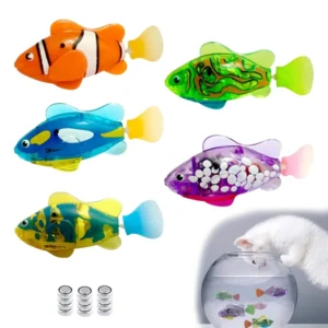 LED Robotic Cat Fish Toy