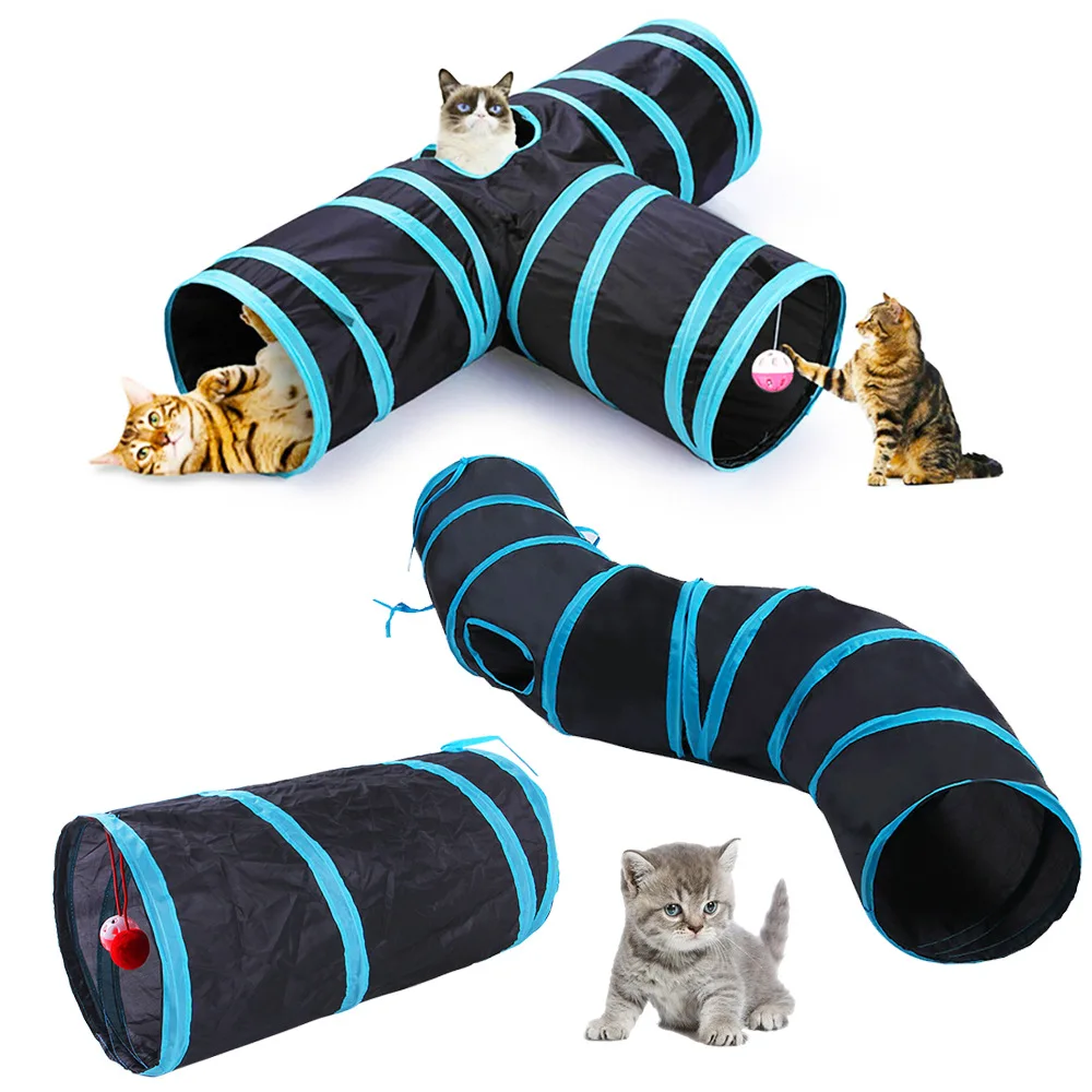 Foldable Cat Tunnel Toy - Image 5