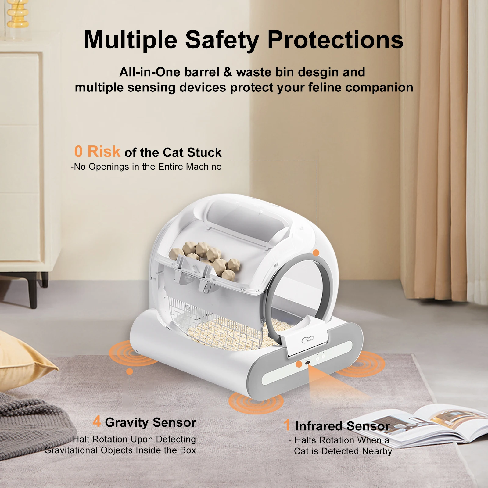 Automatic Self-Cleaning Cat Toilet - Image 4