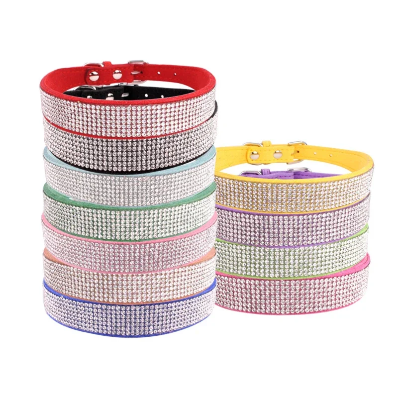 Crystal Rhinestone Dog Collar - Image 3