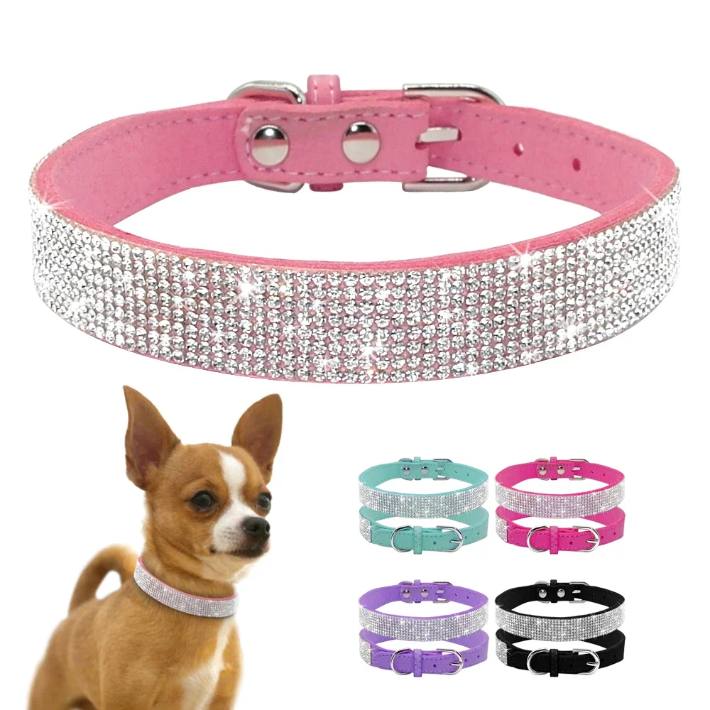 Crystal Rhinestone Dog Collar - Image 4