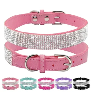 Crystal Rhinestone Dog Collar