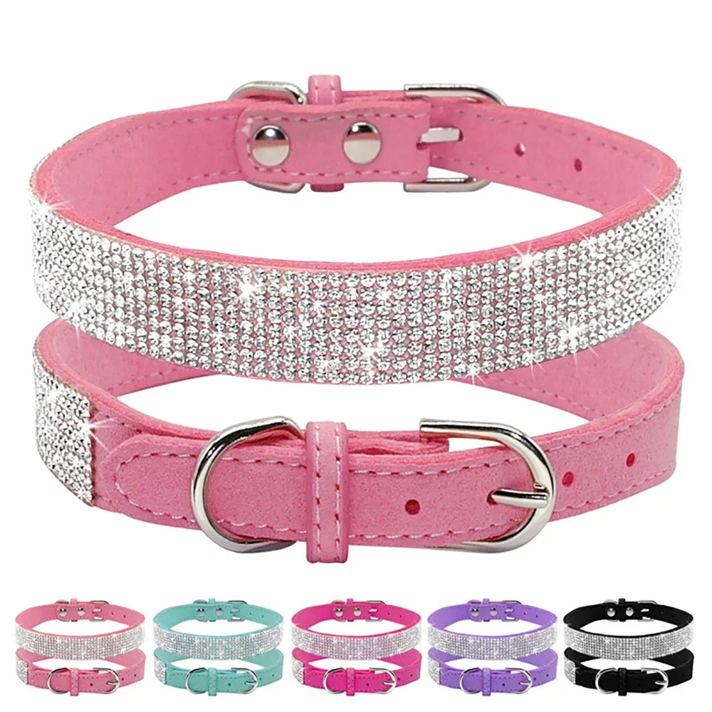Crystal Rhinestone Dog Collar