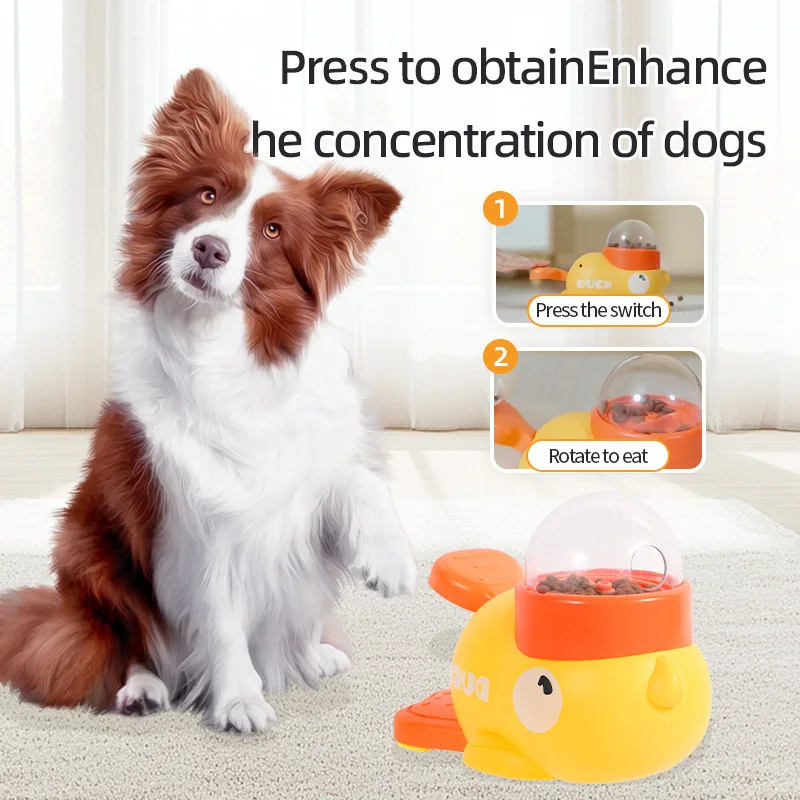 Cartoon Duck Puzzle Feeder
