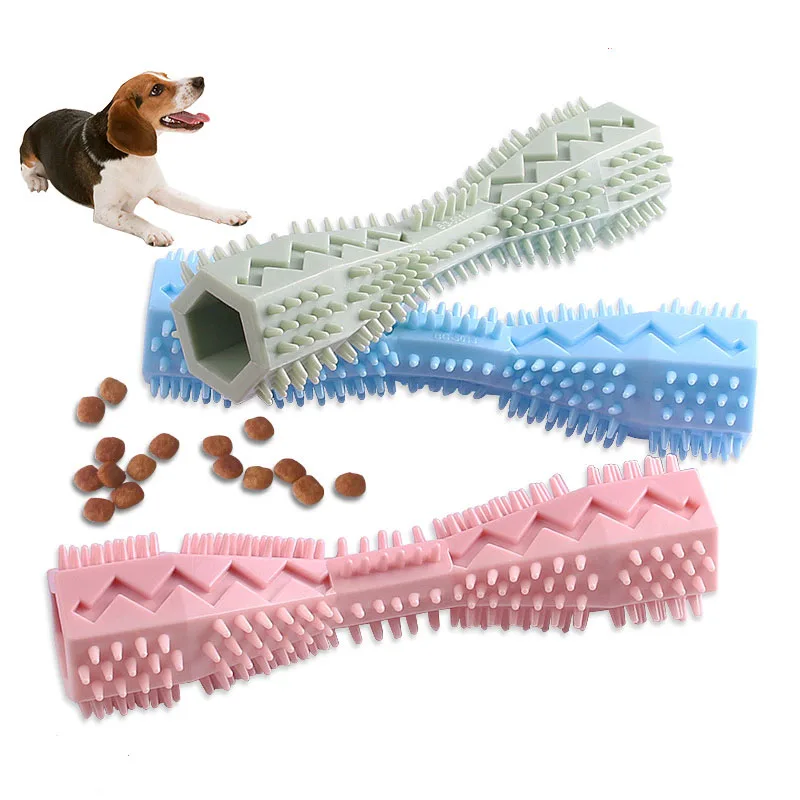 Durable Dog Chew Toothbrush Stick