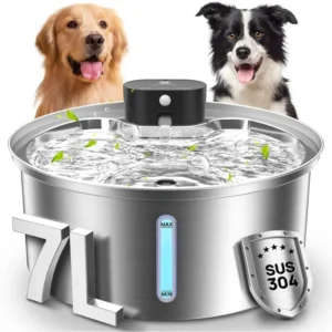 Stainless Steel Dog Water Fountain