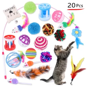 20-Piece Cat Toy Set