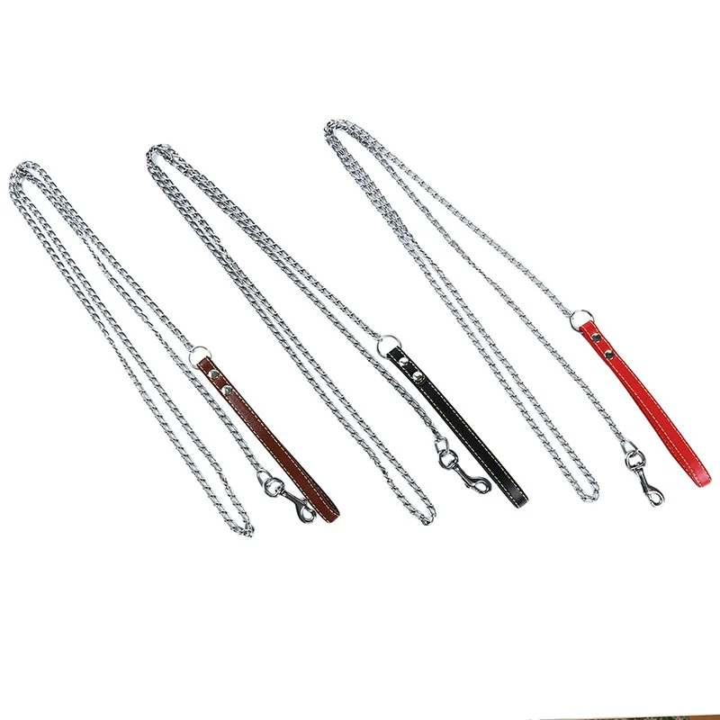 Durable Anti-Bite Dog Chain Leash - Image 5