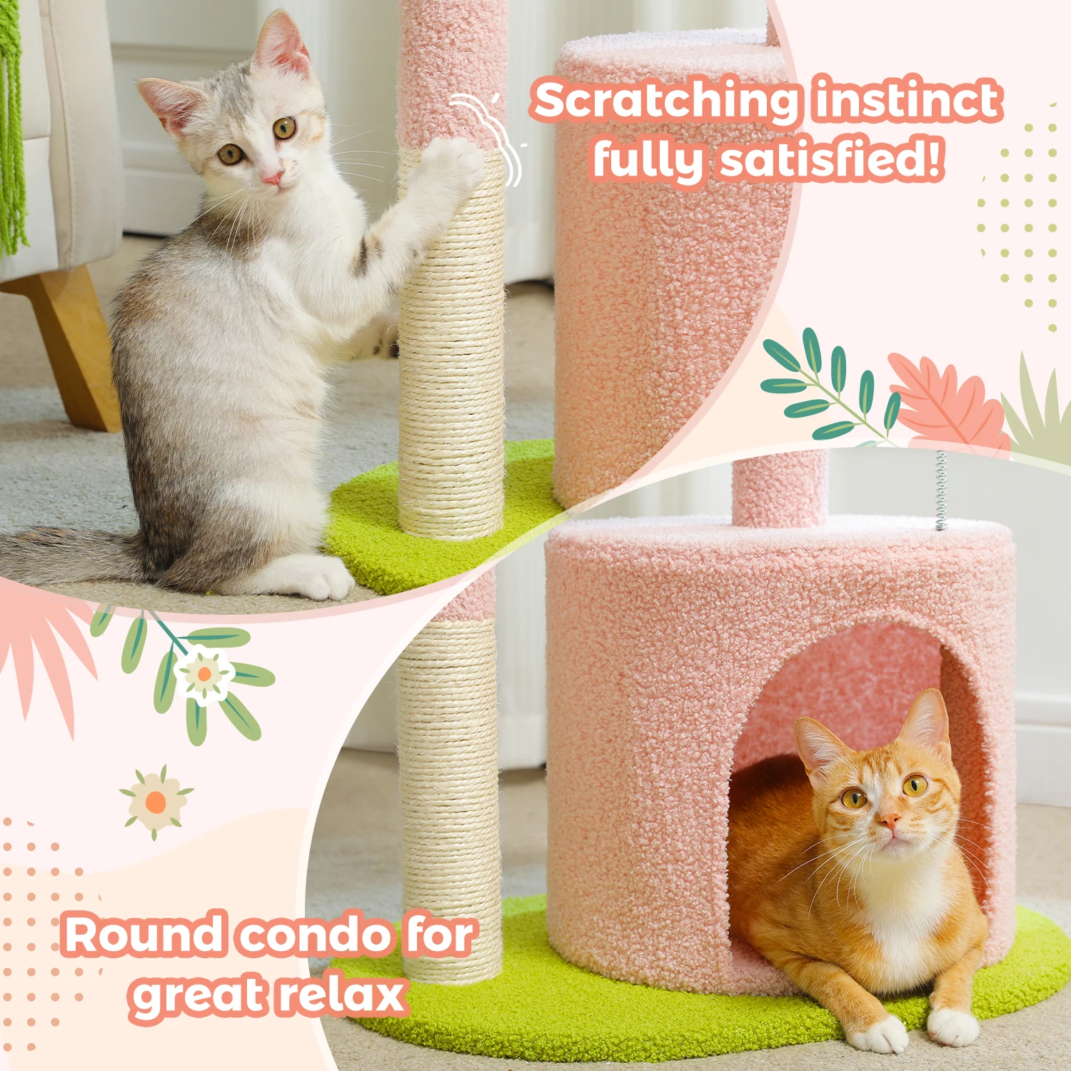 Flower Cat Tower Tree - Image 3