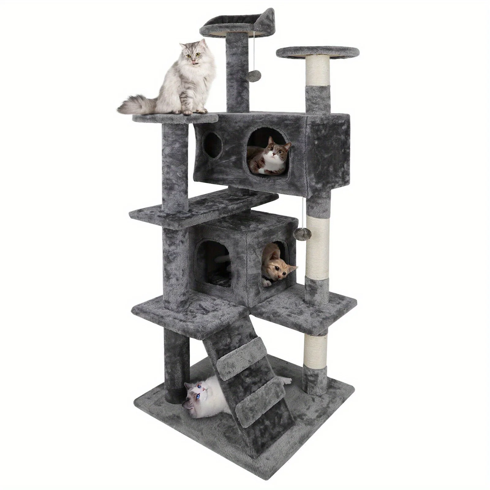 53-Inch Cat Tree Tower - Image 4