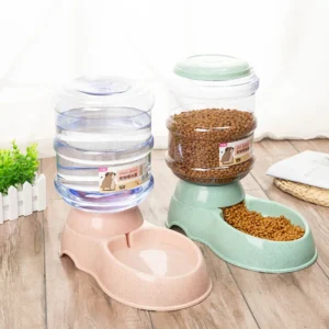 Automatic Pet Feeder Bowl Set