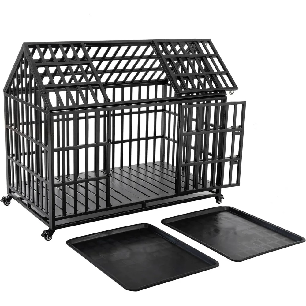 Large Heavy Duty Dog Crate - Image 5