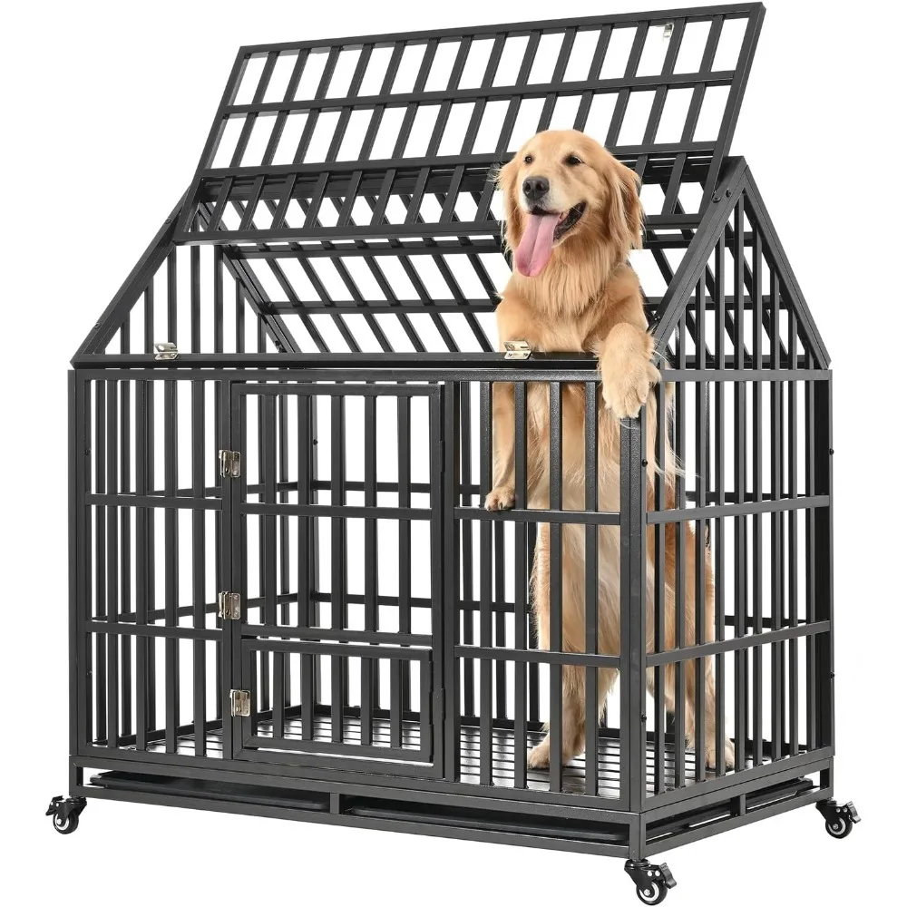 Large Heavy Duty Dog Crate - Image 6