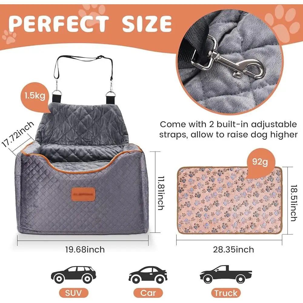 Memory Foam Dog Booster Seat - Image 5