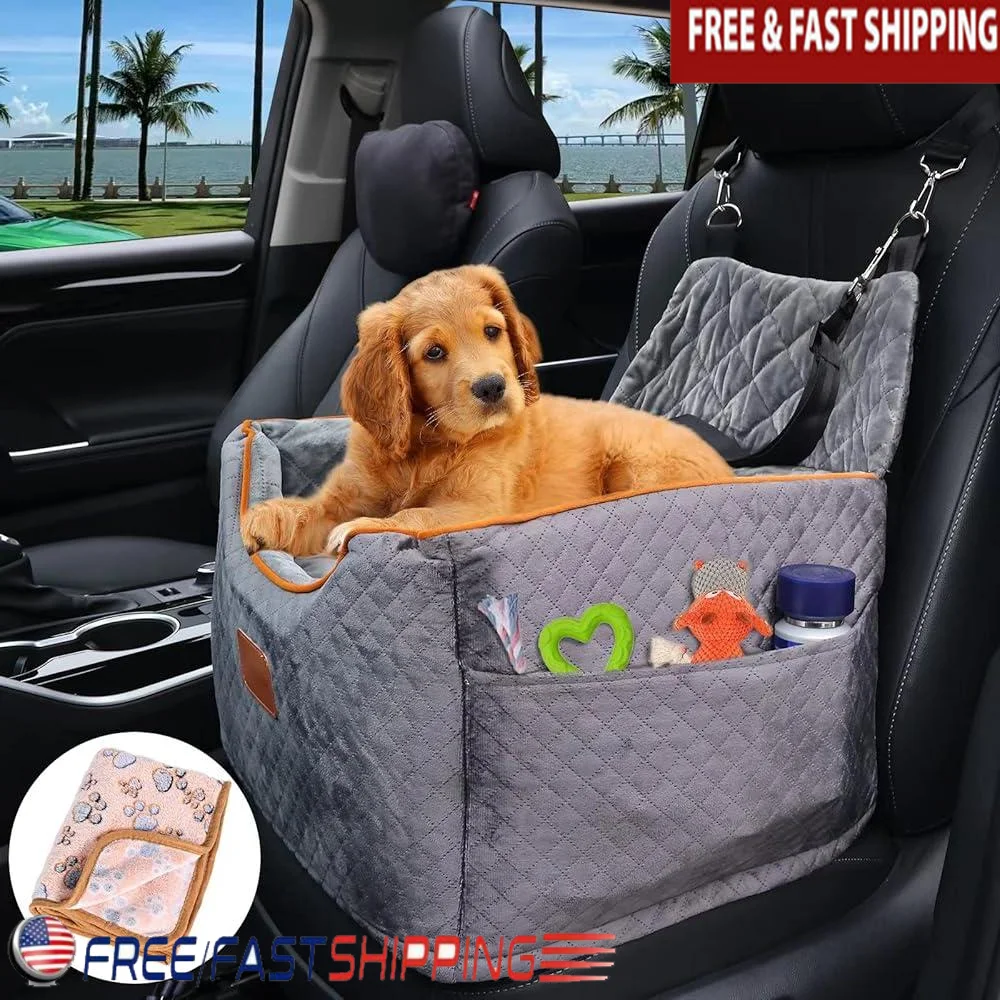 Memory Foam Dog Booster Seat