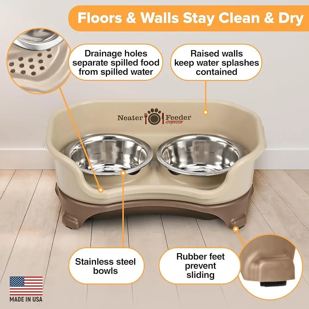 Mess-Proof Elevated Dog Bowls - Image 6