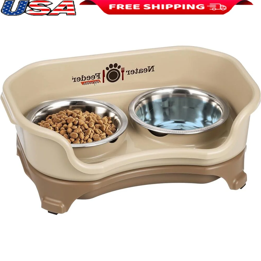 Mess-Proof Elevated Dog Bowls