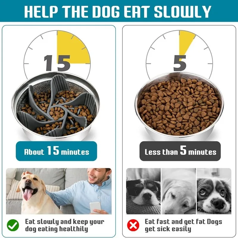 Anti-Choking Suction Pet Feeder - Image 2