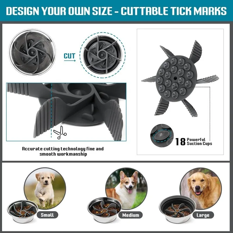 Anti-Choking Suction Pet Feeder - Image 3