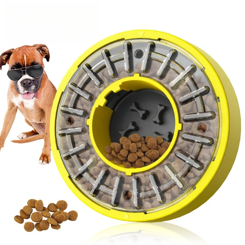 Interactive Rotating Slow Feeder Toy