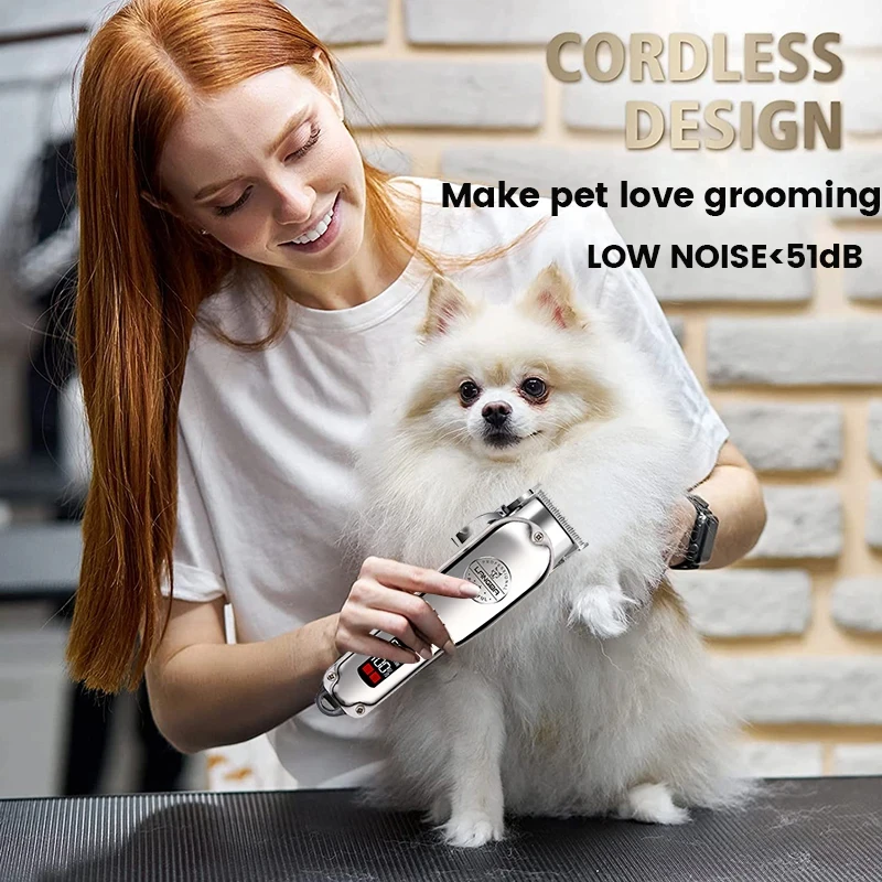 Rechargeable Pet Hair Clipper - Image 4
