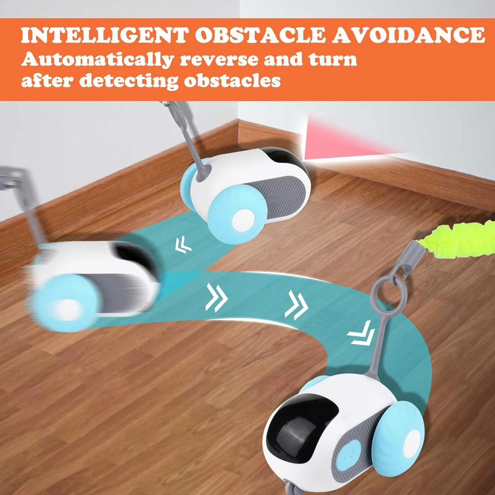 Remote-Controlled Smart Pet Toy Car - Image 3