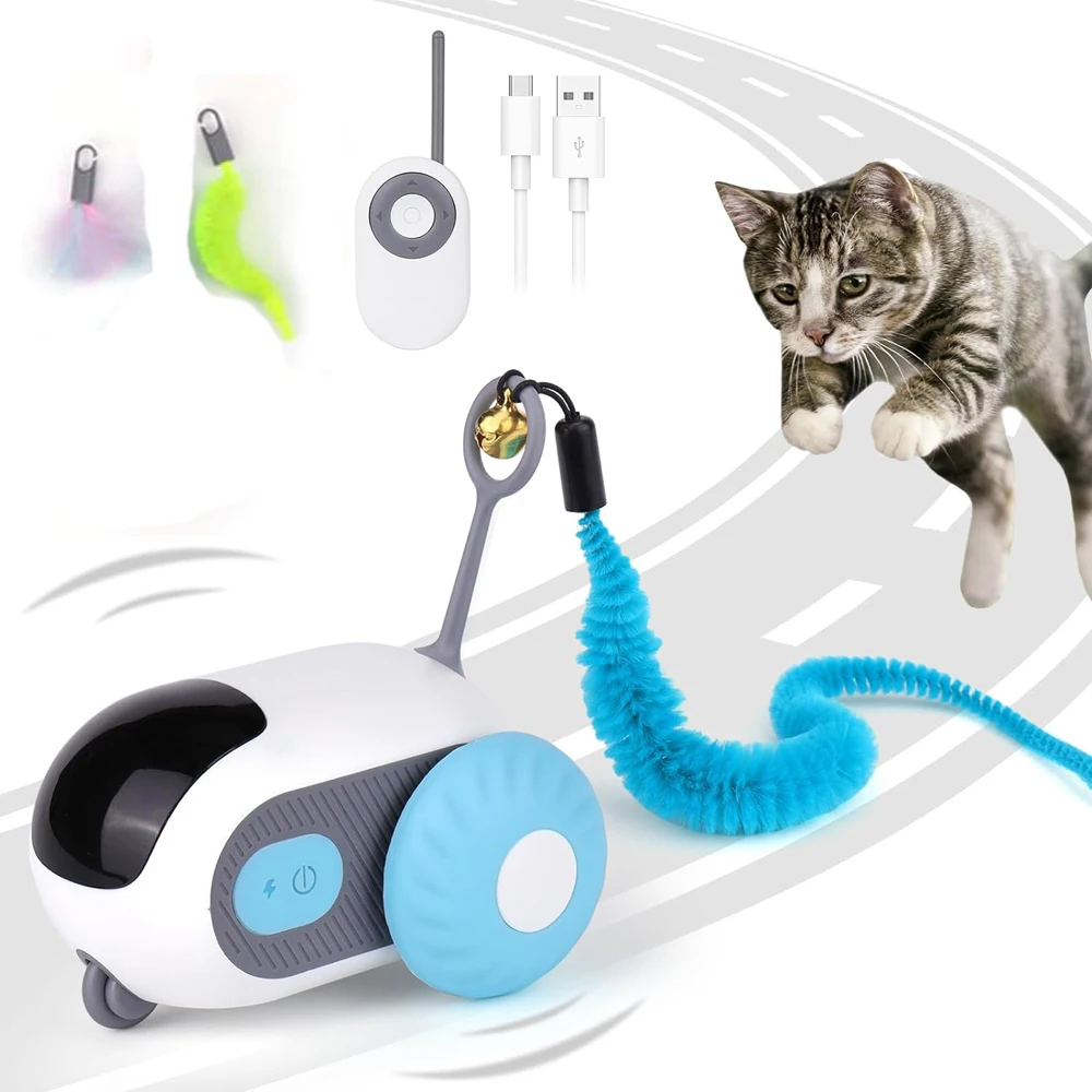 Remote-Controlled Smart Pet Toy Car