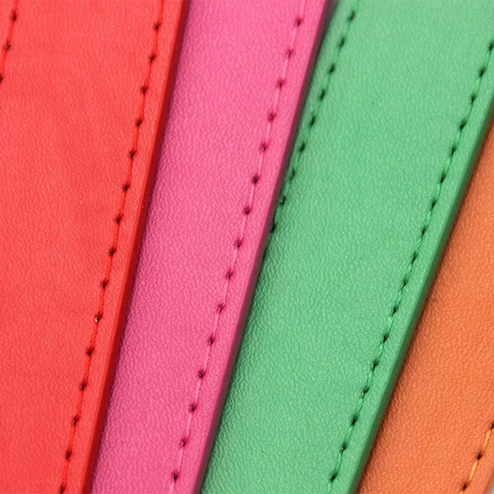 Adjustable Leather Pet Collar - Image 2