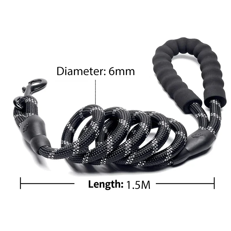 Reflective Strong Dog Leash - Image 2