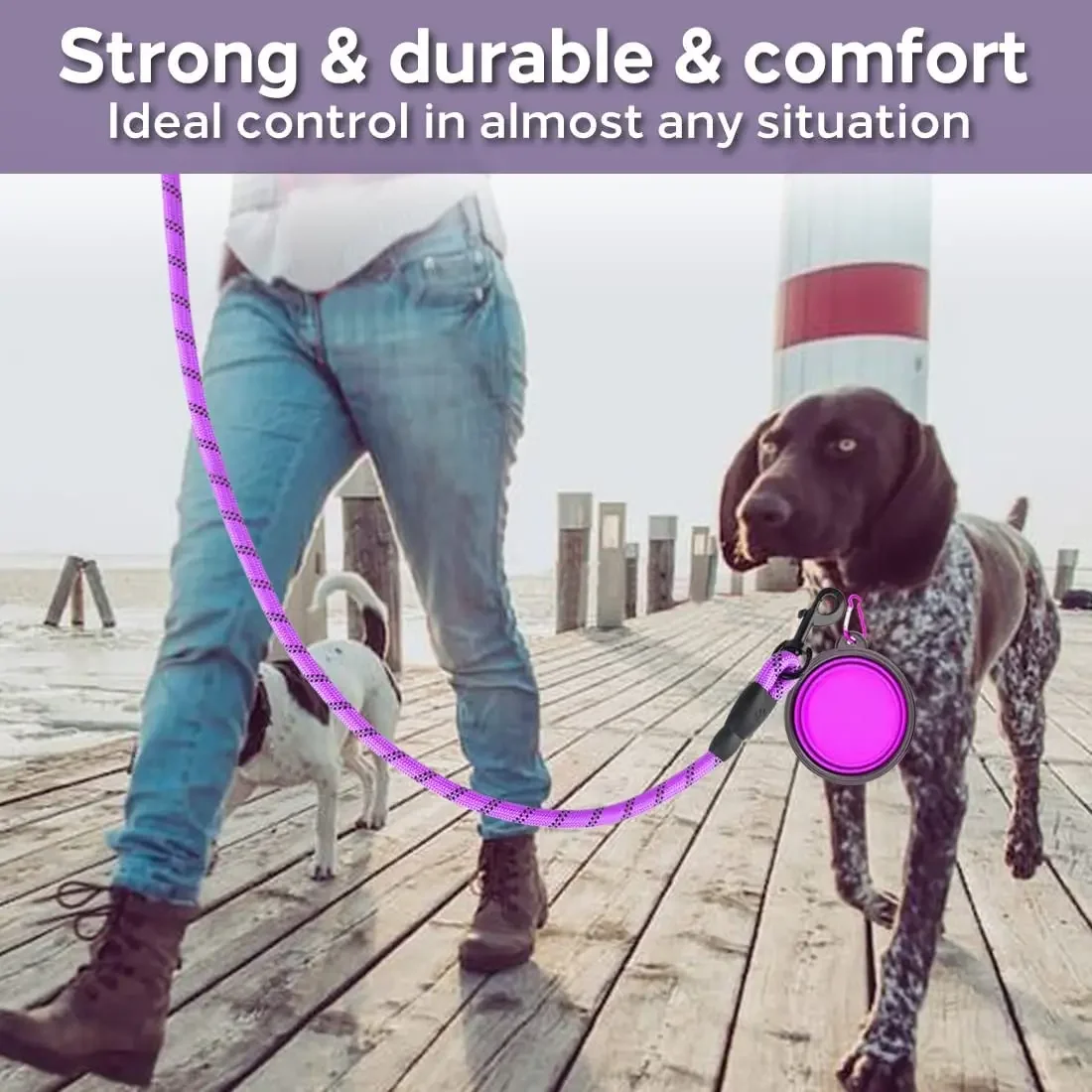 Reflective Strong Dog Leash - Image 4