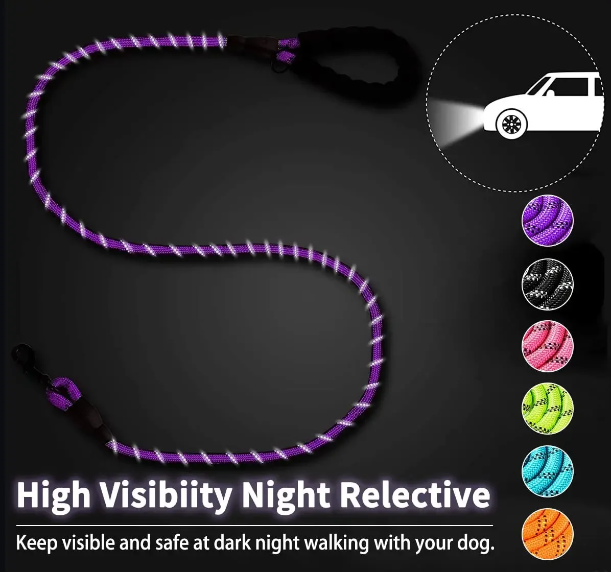 Reflective Strong Dog Leash - Image 6