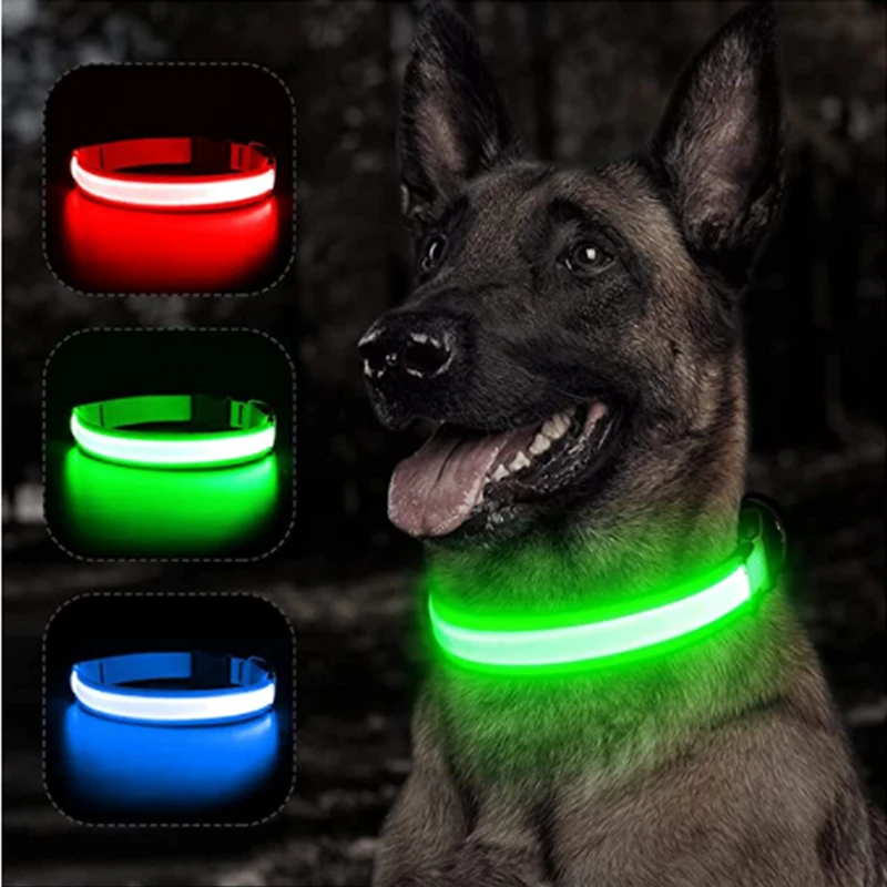 LED USB Glowing Pet Collar - Image 2