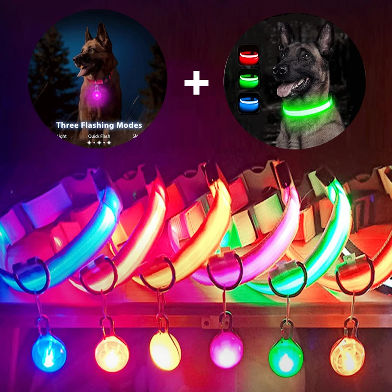 LED USB Glowing Pet Collar