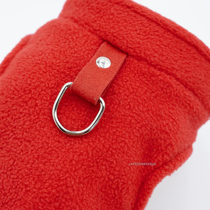 Winter Pet Jacket with D-Ring - Image 5
